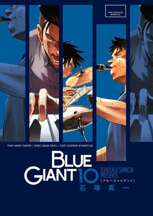 Capa de Blue Giant